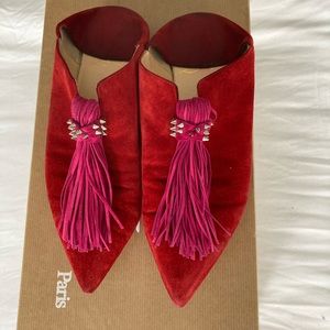 Christian Louboutin Tassel Flats